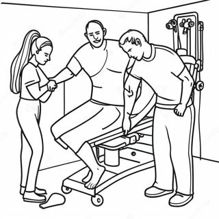 Physical Therapy Coloring Page 58703-47098