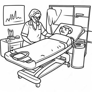 Physical Therapy Coloring Page 58703-47100