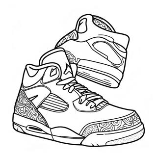 Jordans Coloring Pages