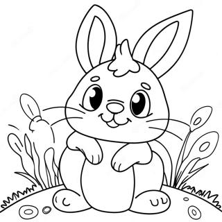 Easter Bunny Coloring Page 58733-47121