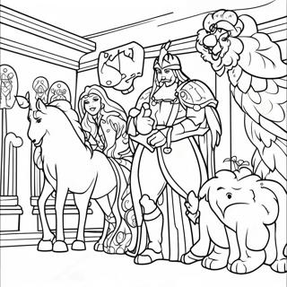 Divided Kingdom Coloring Pages