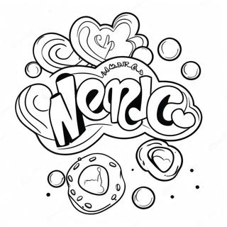 Nerds Candy Coloring Pages