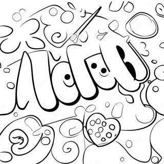 Nerds Candy Logo Coloring Page 58793-47168