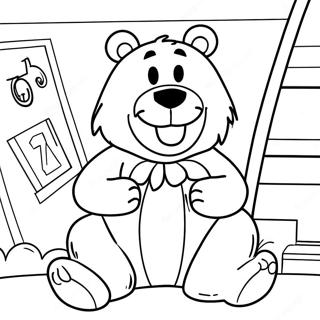 Bear In The Big Blue House Coloring Page 58813-47195