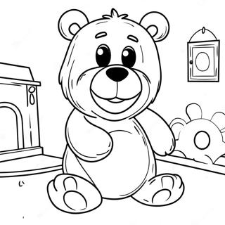 Bear In The Big Blue House Coloring Page 58813-47196