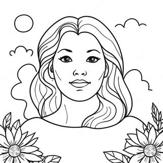 Mother Earth Coloring Page 58833-47201