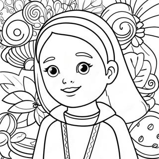 Tween Coloring Page For Creative Kids 58863-47229