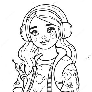 Tween Coloring Page For Creative Kids 58863-47230