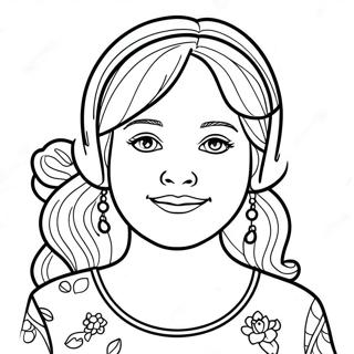 Tween Coloring Page For Creative Kids 58863-47231