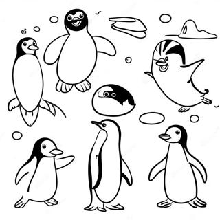 Antarctic Animals Coloring Page 58903-47264