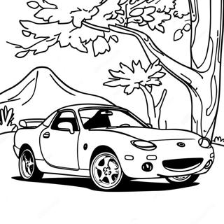 Mazda Coloring Pages