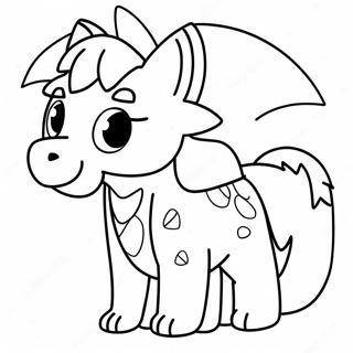 Adopt Me Frost Fury Coloring Page 58953-47293