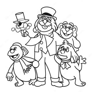 Muppets Christmas Carol Coloring Page 58963-47305