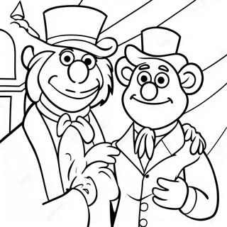 Muppets Christmas Carol Coloring Page 58963-47306