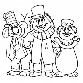 Muppets Christmas Carol Coloring Page 58963-47308