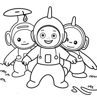 Teletubbies Coloring Page 5896-4814