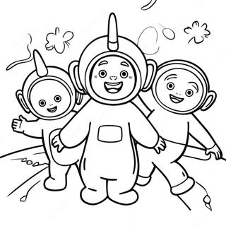 Teletubbies Coloring Page 5896-4816