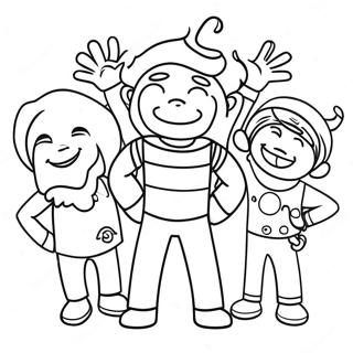 Doodlebops Coloring Pages