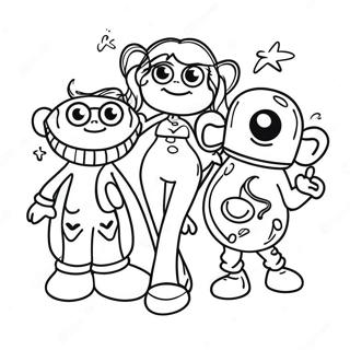 Doodlebops Coloring Page 58973-47315