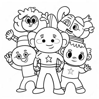 Doodlebops Coloring Page 58973-47316