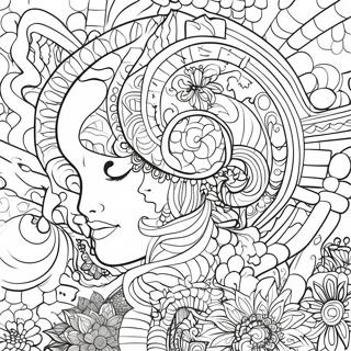 Illusion Coloring Pages