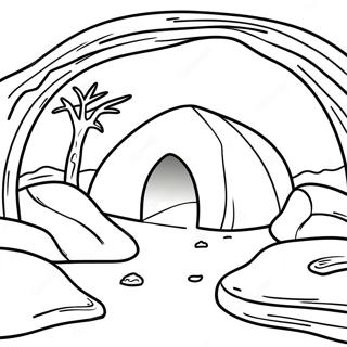 Empty Tomb Coloring Pages