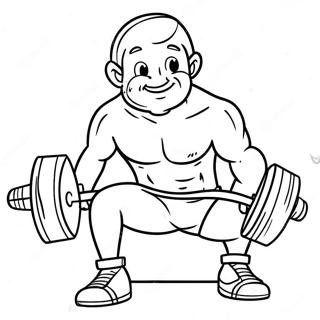 Health And Fitness Coloring Page 59003-47339