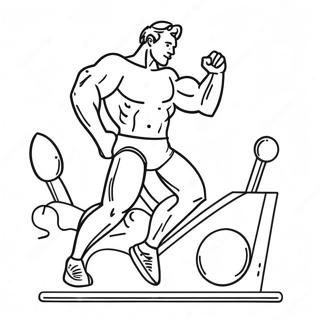 Health And Fitness Coloring Page 59003-47340