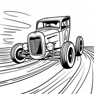 Dirt Track Racing Car Coloring Page 59023-47354