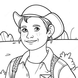 Charming Survivor Coloring Page 59054-47377