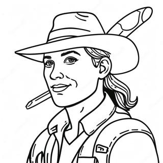 Charming Survivor Coloring Page 59054-47378