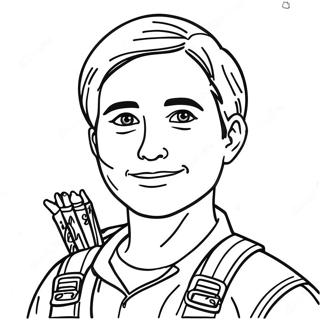 Charming Survivor Coloring Page 59054-47379