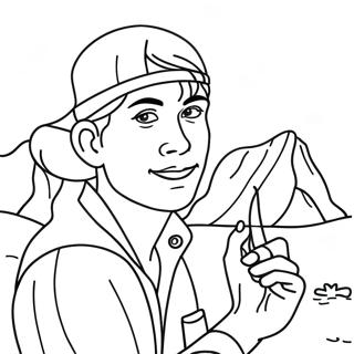 Charming Survivor Coloring Page 59054-47380