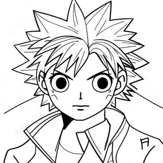 Hxh Coloring Page 5906-4827