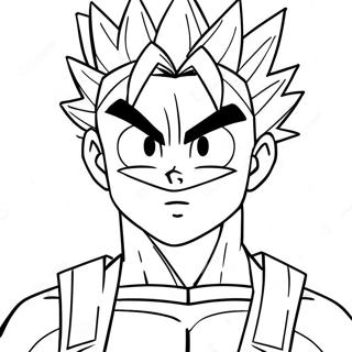 Gon Freecss In Action Coloring Page 5907-4824