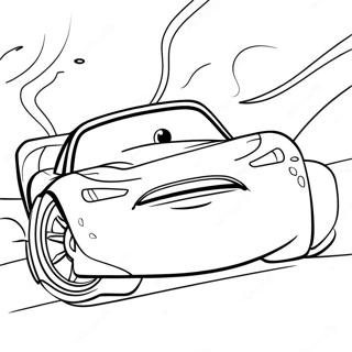 Cars 3 Lightning Mcqueen Racing Coloring Page 59113-47427