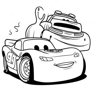 Lightning Mcqueen With Friends Coloring Page 59114-47430