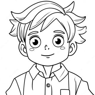 The Promised Neverland Coloring Page 59133-47442