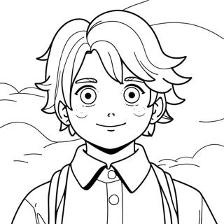 The Promised Neverland Coloring Page 59133-47443