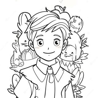 The Promised Neverland Coloring Page 59133-47444