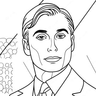 Roy Lichtenstein Coloring Pages