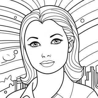 Roy Lichtenstein Coloring Page 59143-47451