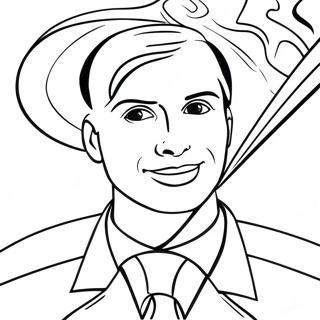 Roy Lichtenstein Coloring Page 59143-47452