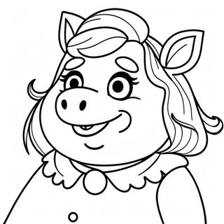 Miss Piggy Coloring Page 59153-47464