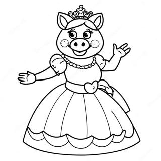 Miss Piggy Coloring Pages