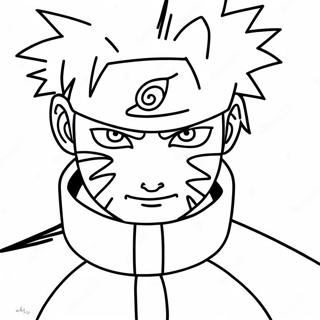 Pain Naruto Coloring Pages