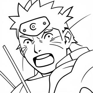 Pain Naruto Coloring Pages