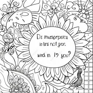 Funny Inappropriate Quotes Coloring Page 5917-4833