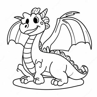 Halloween Dragon Coloring Pages