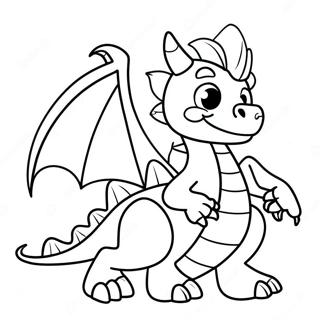 Halloween Dragon Coloring Page 59183-47482